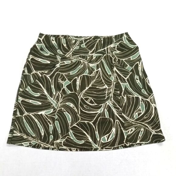 Title Nine Tropical Green Mini Skort Sporty Golf Tennis Size XS - Picture 1 of 4